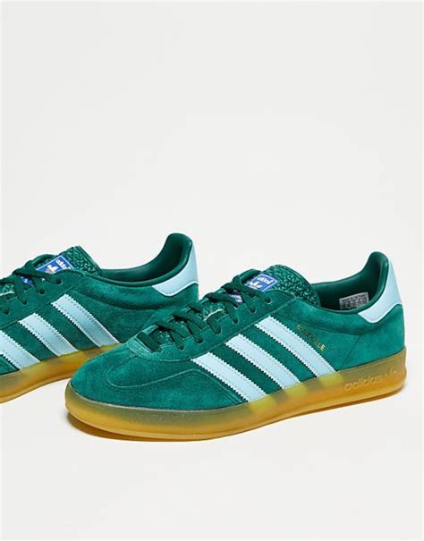 adidas groen met geel|adidas gazelle broek.